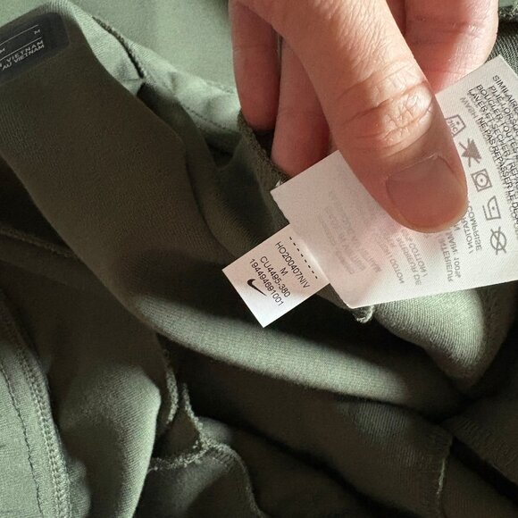 Nike Tech Fleece Jogger Pants - Men's Size M - Green - Picture 6 of 8